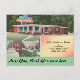 Postal Carolina del Norte, Bill's Barbecue House, Sanford