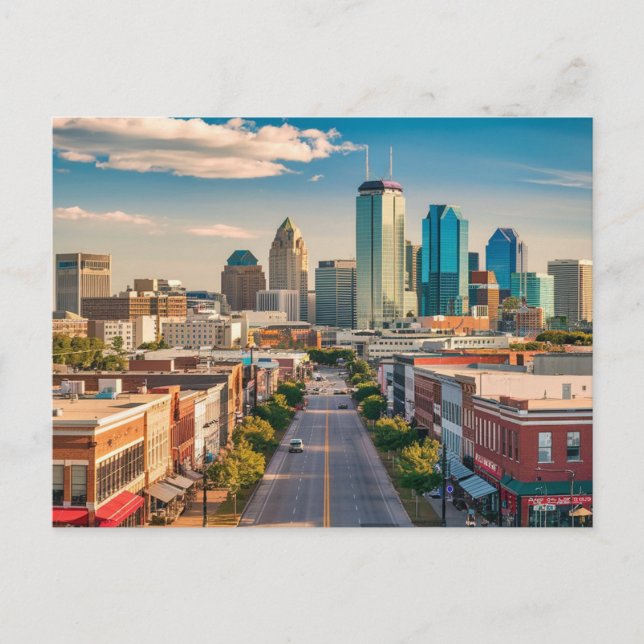 Postal Carolina del Norte de Charlotte (Anverso)