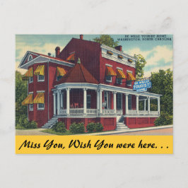 Postal Carolina del Norte, De Mille Tourist Home, Washing