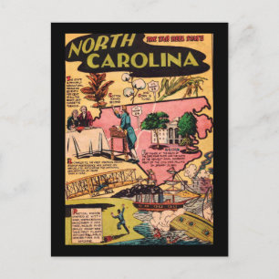Postal Carolina del Norte Estado del Tar Heel