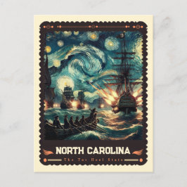 Postal Carolina del norte | Vincent Van Gogh Inspired