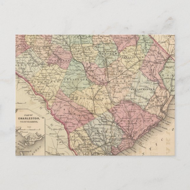 Postal Carolina del Sur (Anverso)