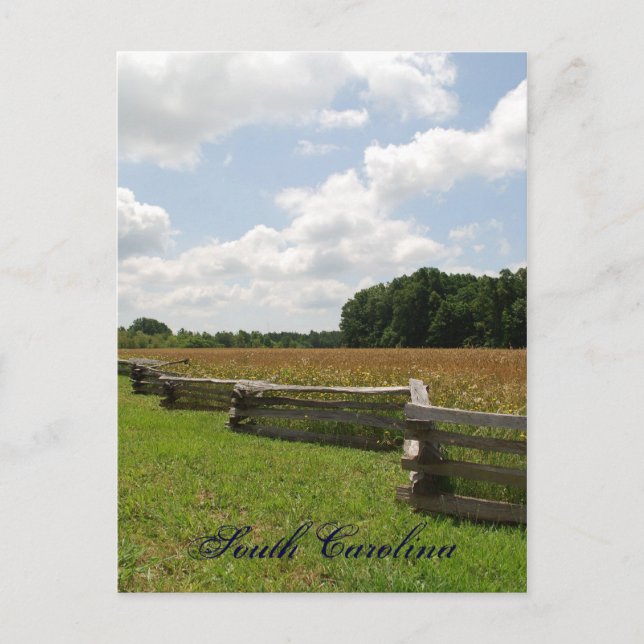 Postal Carolina del Sur (Anverso)