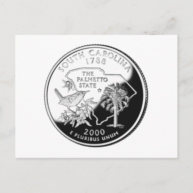 Postal Carolina del Sur (Anverso)
