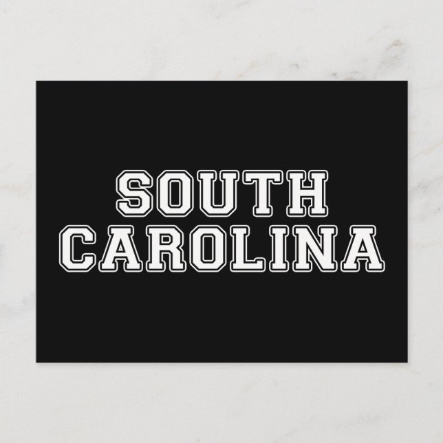 Postal Carolina del Sur (Anverso)