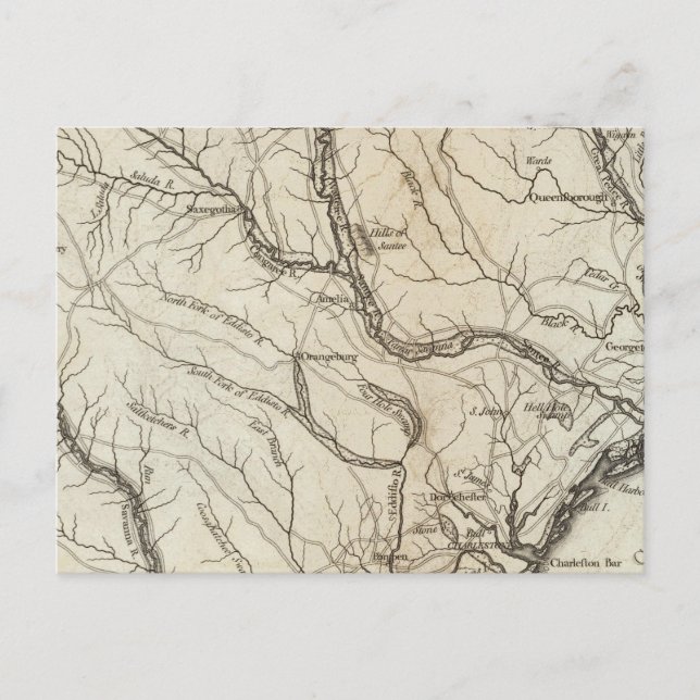 Postal Carolina del Sur 4 (Anverso)