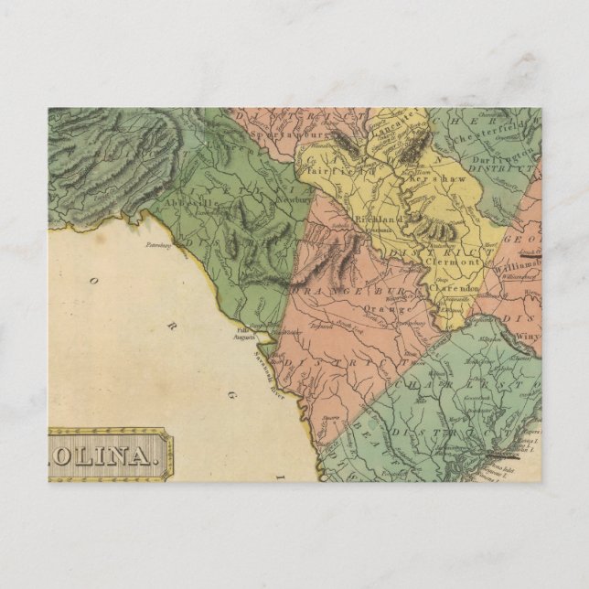 Postal Carolina del Sur 8 (Anverso)