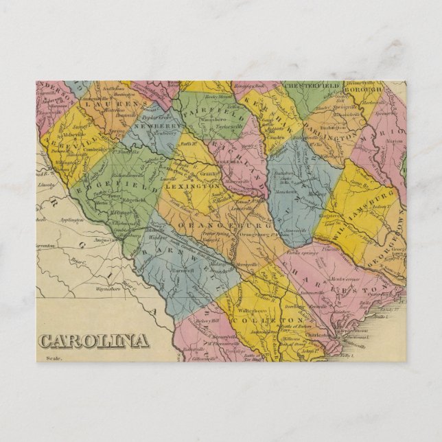 Postal Carolina del Sur 9 (Anverso)