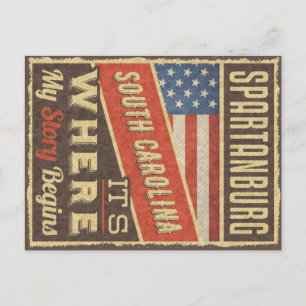 Postal Carolina del Sur de Spartanburg