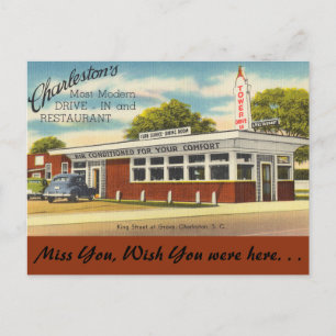 Postal Carolina del Sur, Tower Drive-In, Charleston