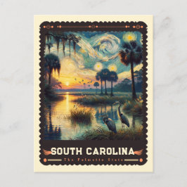 Postal Carolina del sur | Vincent Van Gogh Inspired
