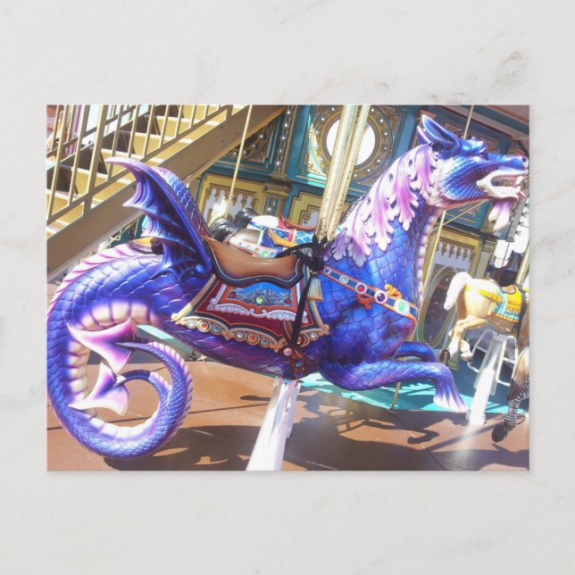 Postal Carousel Seahorse (Anverso)