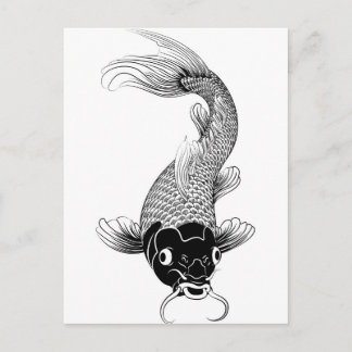 Postal carpa koi