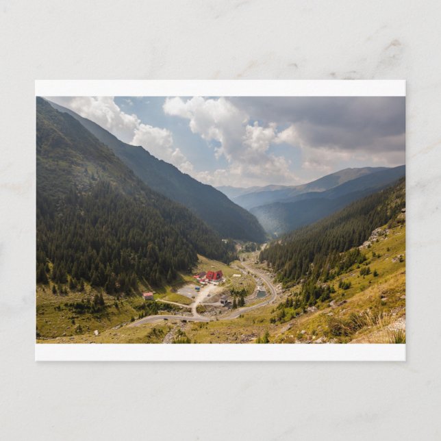 Postal Carpathian mountains (Anverso)