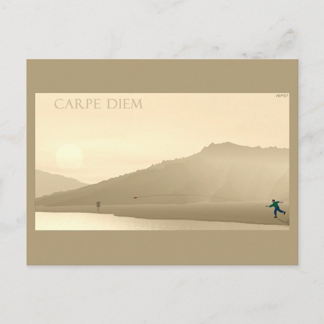 Postal Carpe Diem (Anverso)