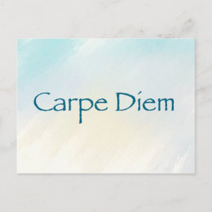 Postal Carpe Diem Postcard