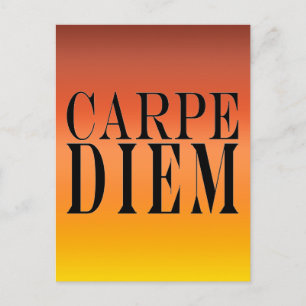 Postal Carpe Diem se apropia del día que cita la felicida