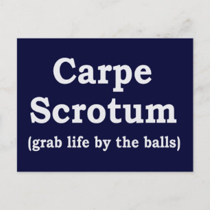 Postal Carpe Scrotum