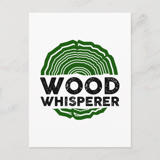 Postal Carpenter - Wood Whisperer (Anverso)