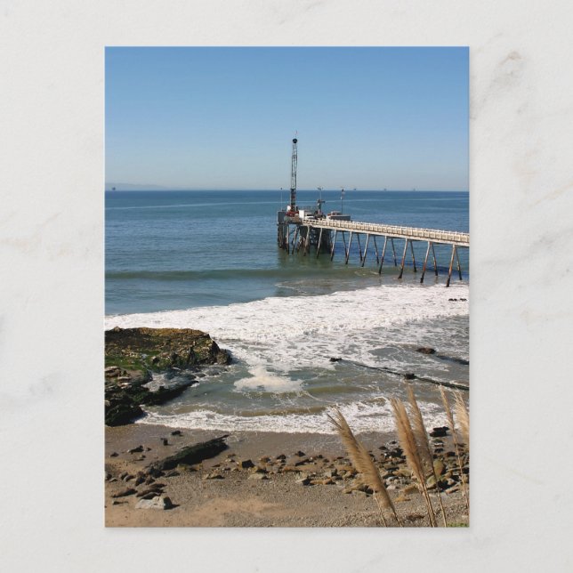 Postal Carpinteria Pier (Anverso)