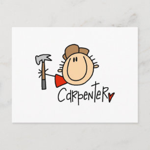 Postal Carpintero masculino