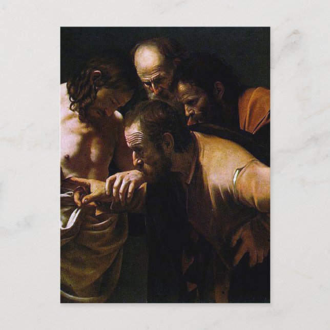 POSTAL CARRAVAGGIO (Anverso)