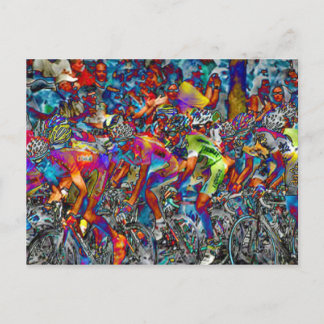 Postal Carrera de Bicicleta