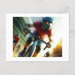 Postal Carrera de bicicletas,