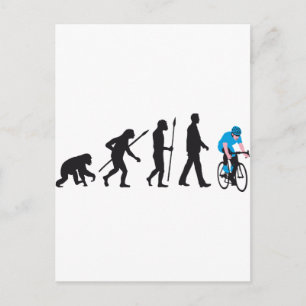 Postal carrera de ciclismo de evolución