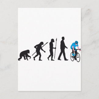 Postal carrera de ciclismo de evolución