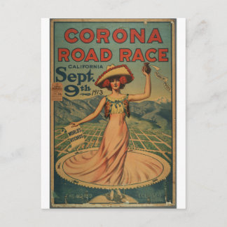 Postal Carrera de Corona - 1913