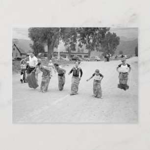 Postal Carrera de Costales, 1940