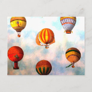 Postal Carrera de globos