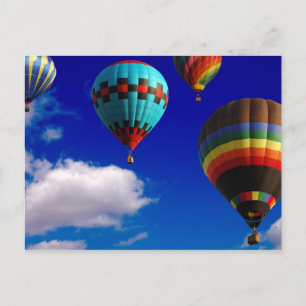 Postal Carrera de globos - Postcard