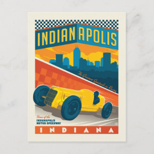 Postal Carrera de Indianapolis Motor