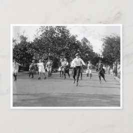 Postal Carrera de patinaje sobre ruedas