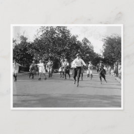 Postal Carrera de patinaje sobre ruedas