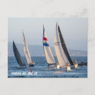 Postal Carrera de yates - Marina Del Rey, CA