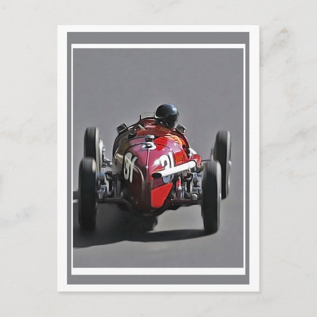 Postal Carreras (Anverso)