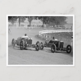 Postal Carreras Automática En La Feria Del Condado