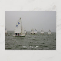 Carreras de velero en Bellport Dock, Bellport NY