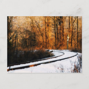 Postal Carreras En Invierno