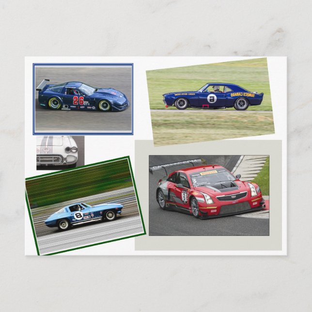 POSTAL CARRERAS GM (Anverso)