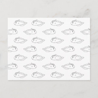 Postal Carreras Tadpole Pattern