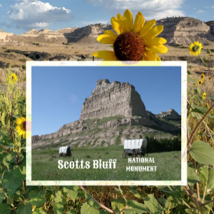 Postal Carretas Conestoga, Monumento Nacional Scotts Bluf
