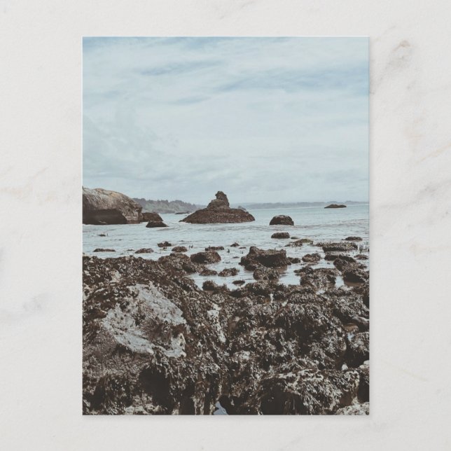 Postal Carretera 1 Rocky Beach (Anverso)