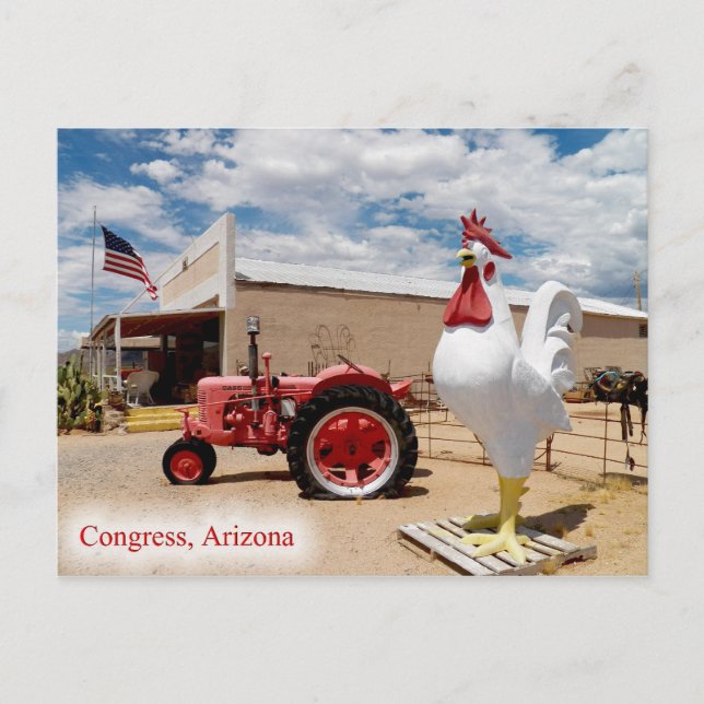 Postal Carretera 89...Ol' Trading Post... (Anverso)