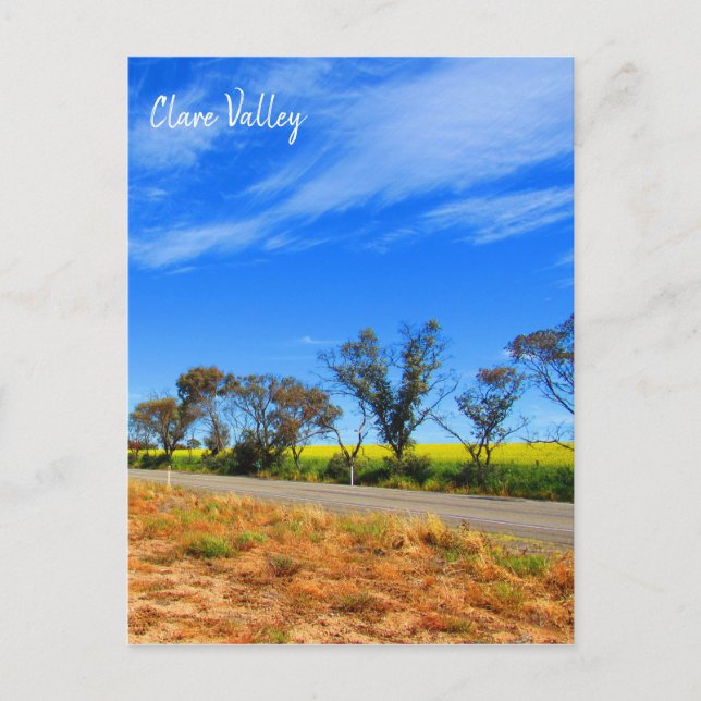 Postal carretera clare valley canola (Anverso)