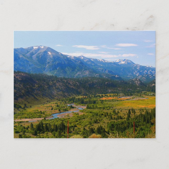 Postal Carretera de California 108 Paso de Sonora (Anverso)