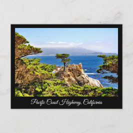 POSTAL CARRETERA DE LA COSTA DEL PACÍFICO CALIFORNIA TARJ